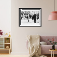 Antique Photo Print - Washington, DC - Woodrow Wilson