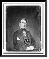 Unidentified man, about 50 years of age, half-length portrait, nearly facing front, slightly to the right, seated - 3, Antique Print