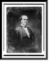 Unidentified man, about 45 years of age, half-length portrait, facing three-quarters to the right, with chin whiskers, Antique Wall Art