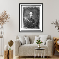 Historic Framed Print, [David Dudley Field, half-length portrait, three-quarters to right] - 2,  17-7/8" x 21-7/8"