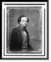 George Douglas Brewerton, half-length portrait, three-quarters to right, eyes facing front, with beard, in civilian dress - 2, Vintage Wall Art