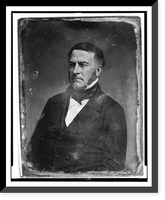 Aaron Vanderpoel, half-length portrait, three-quarters to the left, with side whiskers, Vintage Poster
