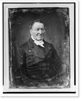 Historic Framed Print, [Unidentified man, half-length portrait, three-quarters to the right, with side whiskers],  17-7/8" x 21-7/8"