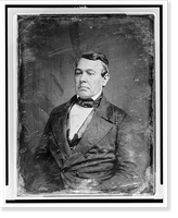 Historic Framed Print, [Thomas Corwin, half-length portrait, three-quarters to the left] - 2,  17-7/8" x 21-7/8"