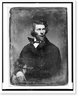 Historic Framed Print, [Unidentified man, possibly Asher Brown Durand, half-length portrait, slightly to the left, head three-quarters to the right, with beard] - 3,  17-7/8" x 21-7/8"