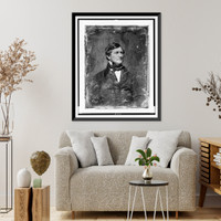 Henry Lawrence Kinney, half-length portrait, three-quarters to the right - 2, Vintage Wall Art