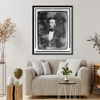 Solomon Weathersbee Downs, half-length portrait, three-quarters to the left Classic, Antique Wall Art