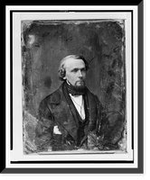 Unidentified man, about 30 years of age, head-and-shoulders portrait, three-quarters to the right, with slight beard, Antique Print