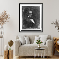 Historic Framed Print, [Unidentified man, head-and-shoulders portrait, three-quarters to the right],  17-7/8" x 21-7/8"