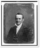 Unidentified man, about 45 years of age, head-and-shoulders portrait, nearly facing front, Antique Wall Art