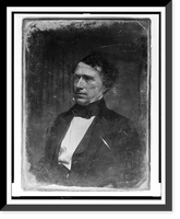 Historic Framed Print, [Franklin Pierce, head-and-shoulders portrait, three-quarters to the left] - 2,  17-7/8" x 21-7/8"