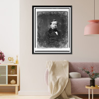 Unidentified man, about 45 years of age, half-length portrait, slightly to the right - 2, Historic Reproduction