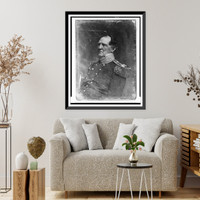 Historic Framed Print, [Winfield Scott, head-and-shoulders portrait, three-quarters to the left, in military uniform] - 3,  17-7/8" x 21-7/8"