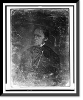 Historic Framed Print, [William Hickling Prescott, half-length portrait, three-quarters to the left] - 2,  17-7/8" x 21-7/8"