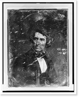 Historic Framed Print, [Asher Brown Durand, head-and-shoulders portrait, three-quarters to the right, head three-quarters to the left] - 2,  17-7/8" x 21-7/8"