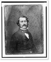 Xavier Donald MacLeod, half-length portrait, nearly facing front, with mustache and spectacles, Vintage Poster