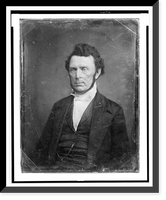 Unidentified man, about 45 years of age, head-and-shoulders portrait, slightly to the left, Historic Print