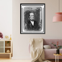 Unidentified man, possibly Marshall P. Wilder, head-and-shoulders portrait, three-quarters to right, Historic Reproduction
