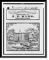 The Welden House cigar. Manufactured by Z.P. King, Hartford, Conn. Classic, Antique Print