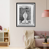 Historic Framed Print, [Underwater breathing apparatus],  17-7/8" x 21-7/8"