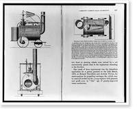 Trevithick's first passenger-carrying common road locomotive, Camborne, 1801, Vintage Print
