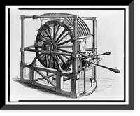 Block making machine that produced wooden blocks for block and tackle, primarily for the ship industry, Vintage Wall Art
