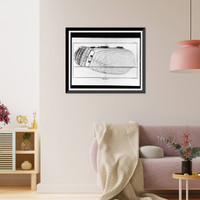 Marine . shows a ship lying on its side.Bernard direxit, Antique Poster
