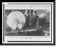 Large rotating disk invented by John L. Baird for scanning images and turning them into electrical images for transmission as radio signals Classic, Historic Reproduction