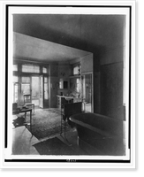 Bathroom in home of Edmund Cogswell Converse, Greenwich, Connecticut, Antique Print