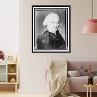 John Sloss Hobart, head-and-shoulders portrait, facing right, Vintage Poster