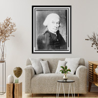 John Sloss Hobart, head-and-shoulders portrait, facing right, Vintage Poster
