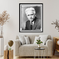 Historic Framed Print, [Kenneth B. Keating, head-and-shoulders portrait, facing slightly left].Miller of Washington.,  17-7/8" x 21-7/8"