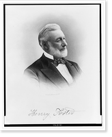 Henry Foster.eng. by E.G. Williams & Bro, N.Y, Antique Poster