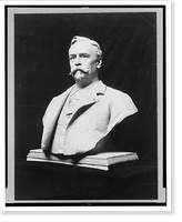 Hunt Memorial, bust statue of Richard Morris Hunt, by Daniel Chester French, Historic Reproduction