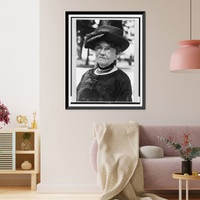 Historic Framed Print, [Dr. Mary Mills Patrick, head-and-shoulders portrait, facing slightly left],  17-7/8" x 21-7/8"
