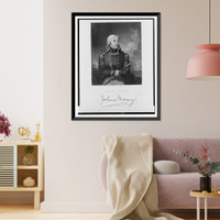 Antique Photo Print - Joshua Barney, U.S.N.engraved by J. Gross