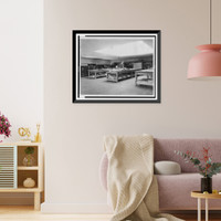 First quarters for storing prints, southeast pavilion attic, Print Division, Library of Congress, Historic Reproduction