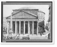 Historic Framed Print, [The Pantheon, Rome, Italy],  17-7/8" x 21-7/8"