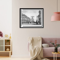 Historic Framed Print, Fifth Avenue,  17-7/8" x 21-7/8"
