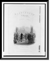 The inauguration of Washington.J.R. Chapin ; J. Rogers, Vintage Print