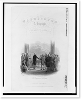 The inauguration of Washington.J.R. Chapin ; J. Rogers, Vintage Print