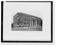 Historic Framed Print, Science Hall, Howard University, Washington, D.C.,  17-7/8" x 21-7/8"