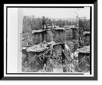 Historic Framed Print, Monument Park,  17-7/8" x 21-7/8"