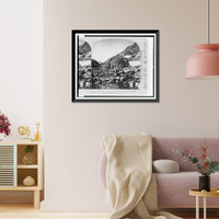 Nestled far up 'mong the eternal hills and snow, Silver Plume, Colo., U.S.A, Antique Print