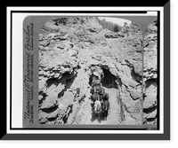 Historic Framed Print, Loads of gold coming down trail from tomboy mine to Telluride, Colo.,  17-7/8" x 21-7/8"