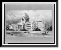 Historic Framed Print, [The new Capitol, Havana, Cuba],  17-7/8" x 21-7/8"