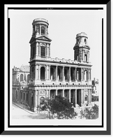 Historic Framed Print, [Saint-Sulpice].E. Baldus.,  17-7/8" x 21-7/8"