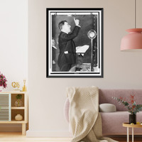 Black & White Photo - Supporting president's monetary policy