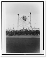 First Victory Loan Day and aerial circus, Chicago - 2, Antique Wall Art