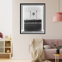 First Victory Loan Day and aerial circus, Chicago - 2, Antique Wall Art